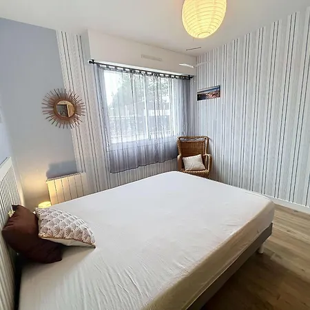 Bel Rénové Au Cœur De Jullouville, 100m De La Plage, 1 Chambre, 4 Couchages, Parking Privé - Fr-1-361-72 Jullouville-les-Pins